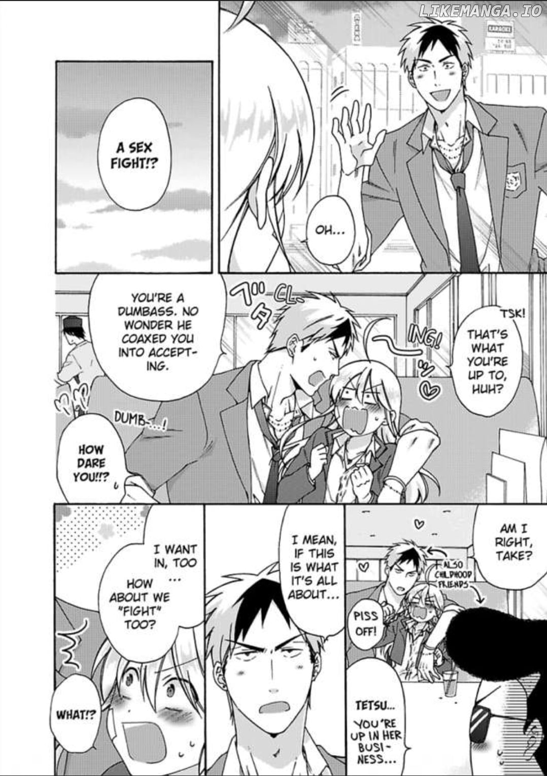 Nyotaika Yankee Gakuen ☆ Ore no Hajimete, Nerawaretemasu. chapter 29 - page 2