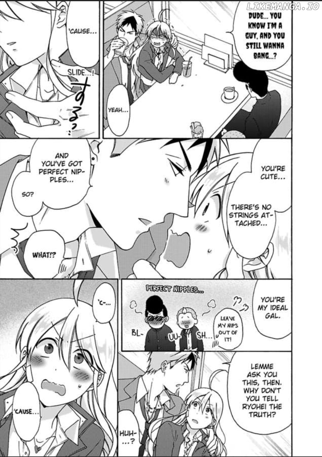 Nyotaika Yankee Gakuen ☆ Ore no Hajimete, Nerawaretemasu. chapter 29 - page 3