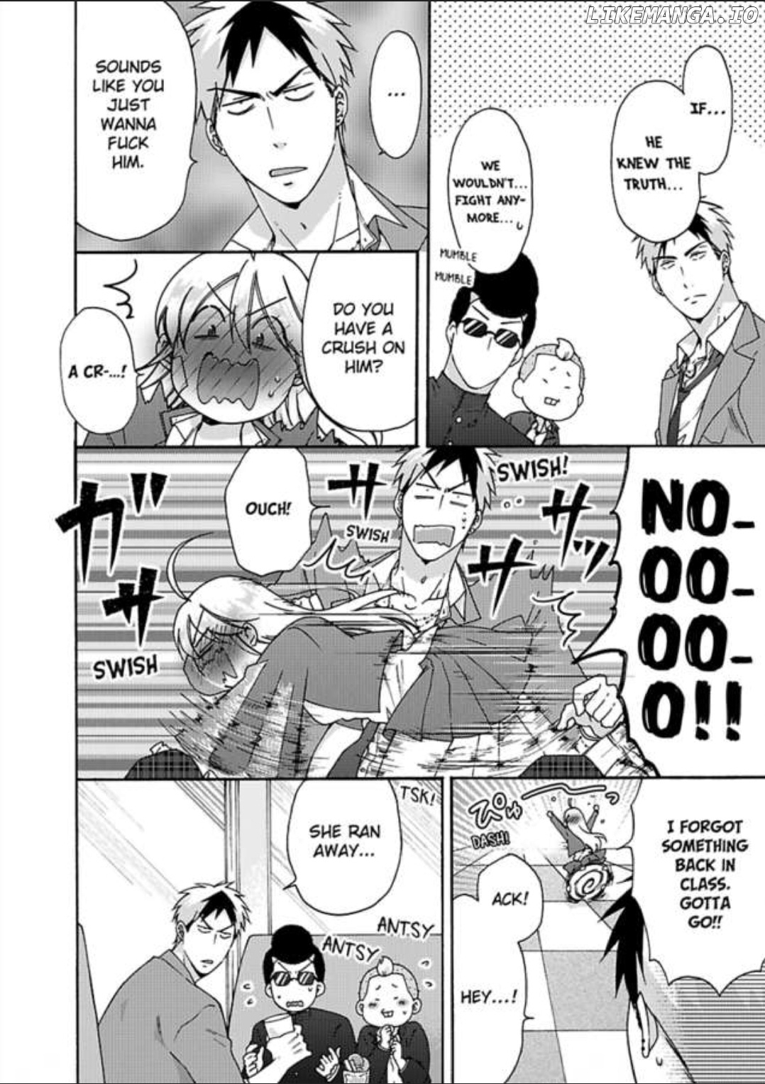 Nyotaika Yankee Gakuen ☆ Ore no Hajimete, Nerawaretemasu. chapter 29 - page 4