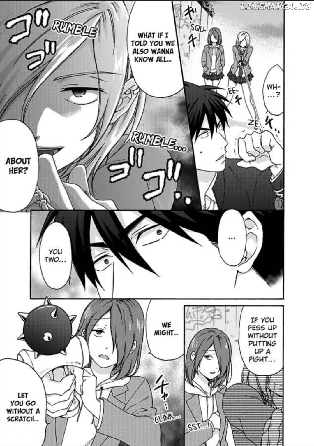 Nyotaika Yankee Gakuen ☆ Ore no Hajimete, Nerawaretemasu. chapter 29 - page 9