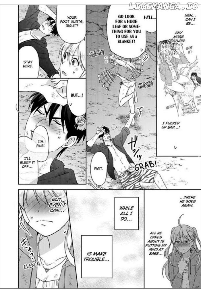 Nyotaika Yankee Gakuen ☆ Ore no Hajimete, Nerawaretemasu. chapter 43 - page 16