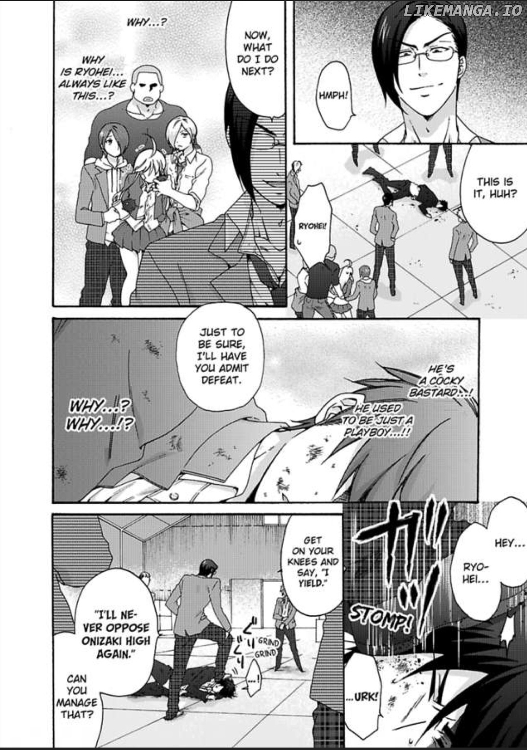 Nyotaika Yankee Gakuen ☆ Ore no Hajimete, Nerawaretemasu. chapter 30 - page 16