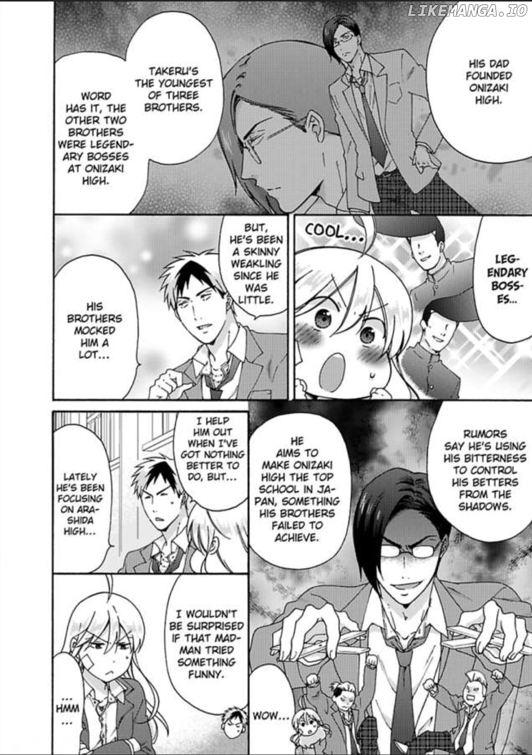 Nyotaika Yankee Gakuen ☆ Ore no Hajimete, Nerawaretemasu. chapter 30 - page 2