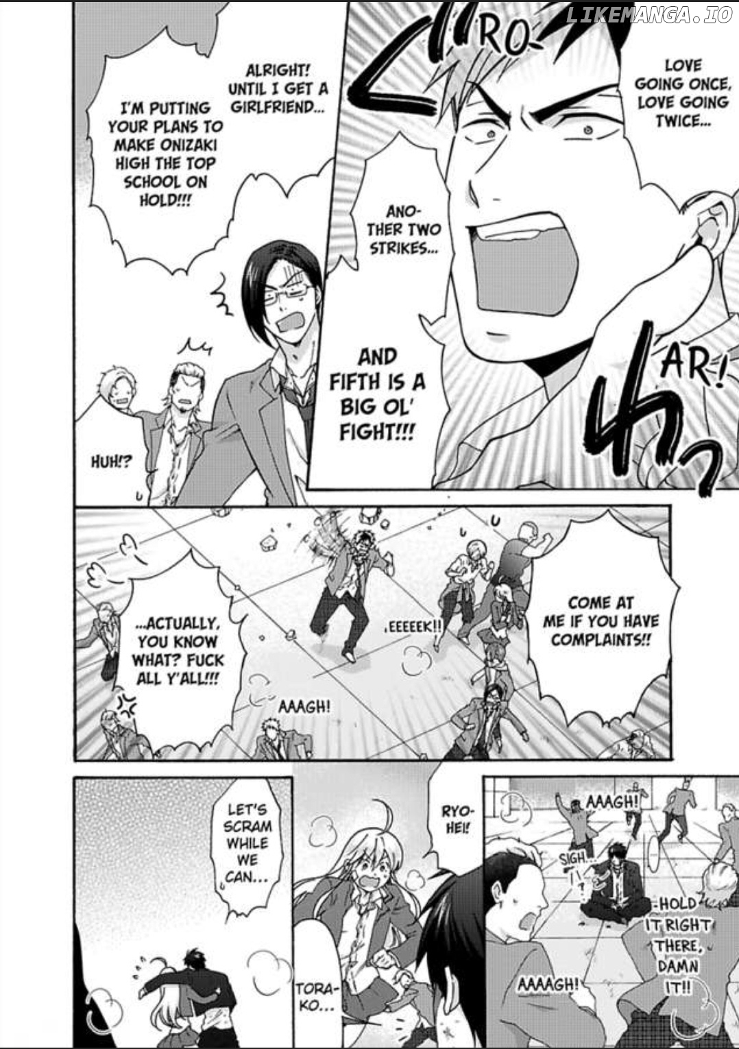 Nyotaika Yankee Gakuen ☆ Ore no Hajimete, Nerawaretemasu. chapter 30 - page 20