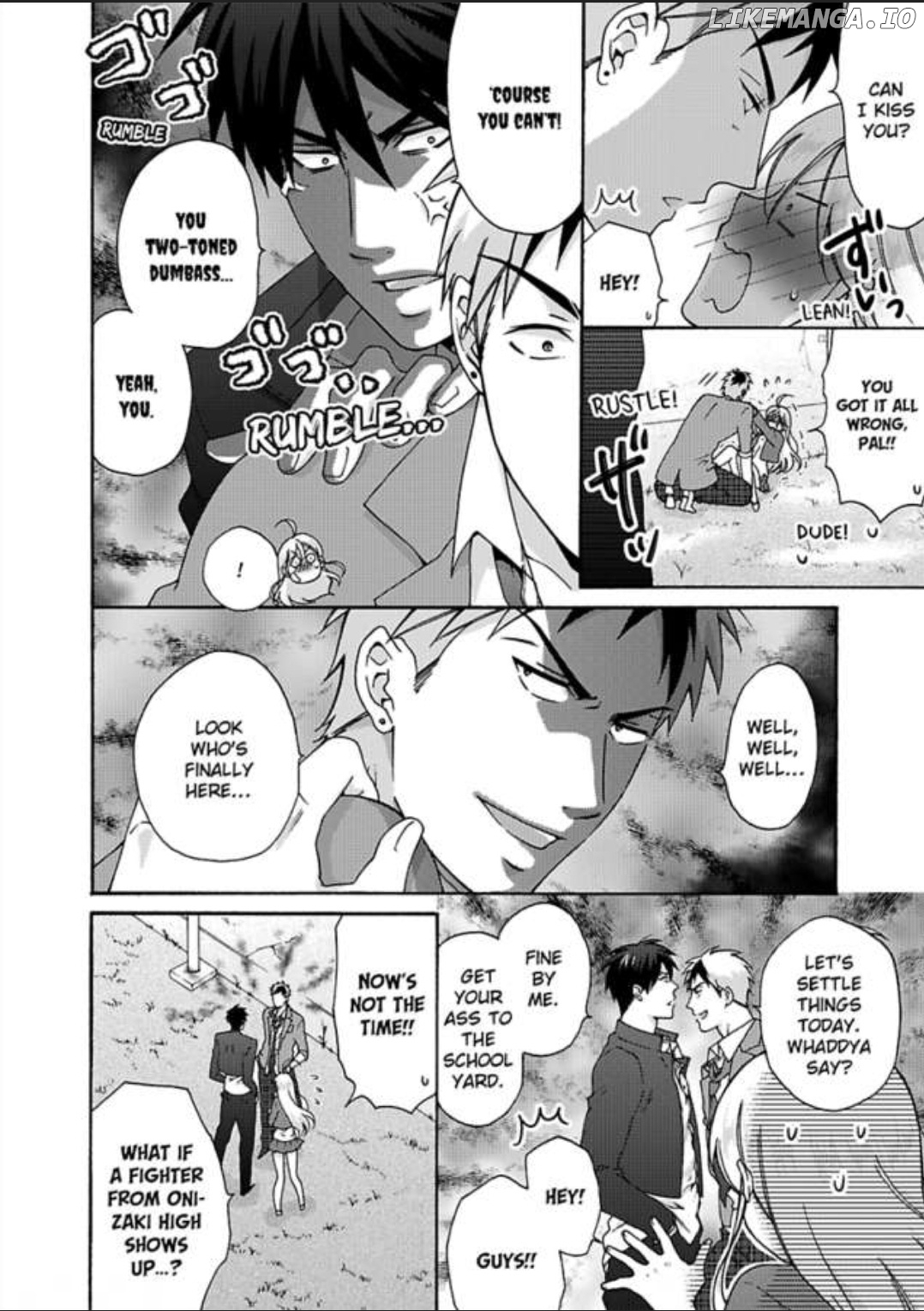 Nyotaika Yankee Gakuen ☆ Ore no Hajimete, Nerawaretemasu. chapter 30 - page 4