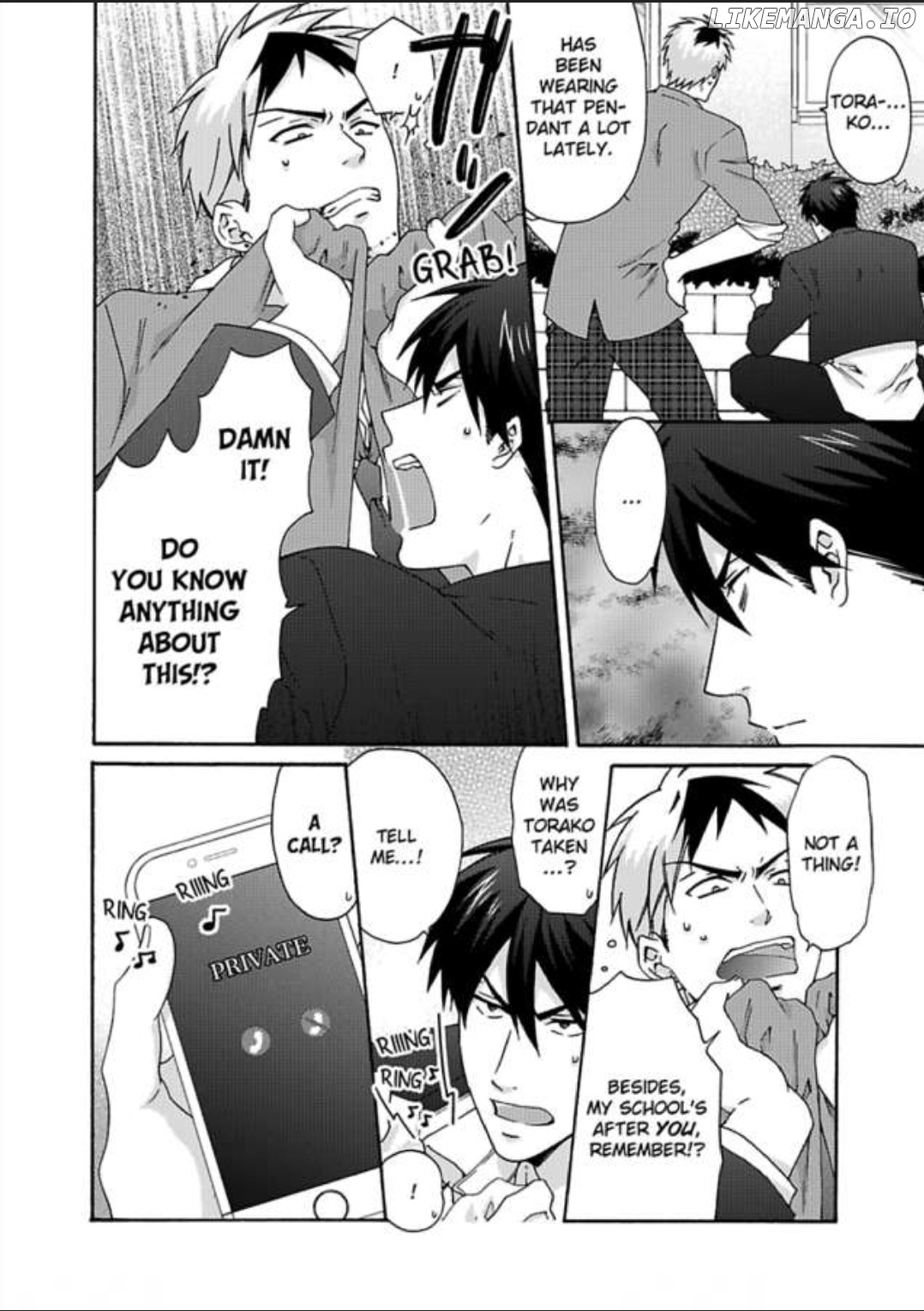 Nyotaika Yankee Gakuen ☆ Ore no Hajimete, Nerawaretemasu. chapter 30 - page 8