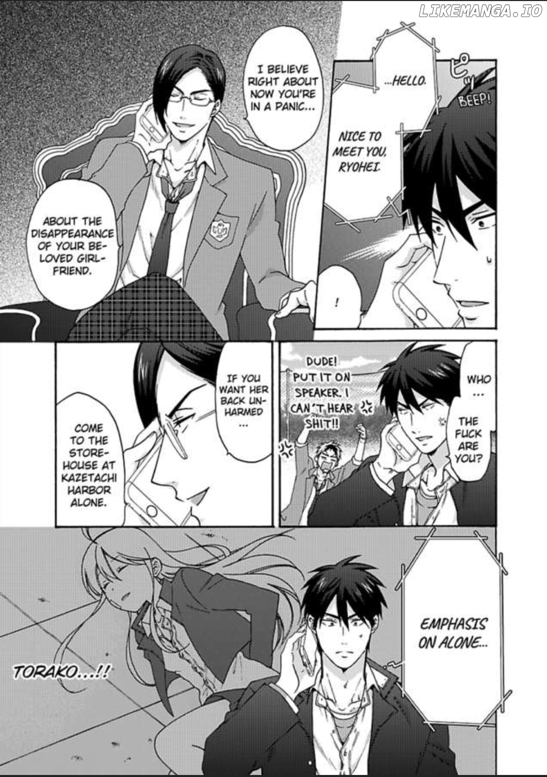 Nyotaika Yankee Gakuen ☆ Ore no Hajimete, Nerawaretemasu. chapter 30 - page 9