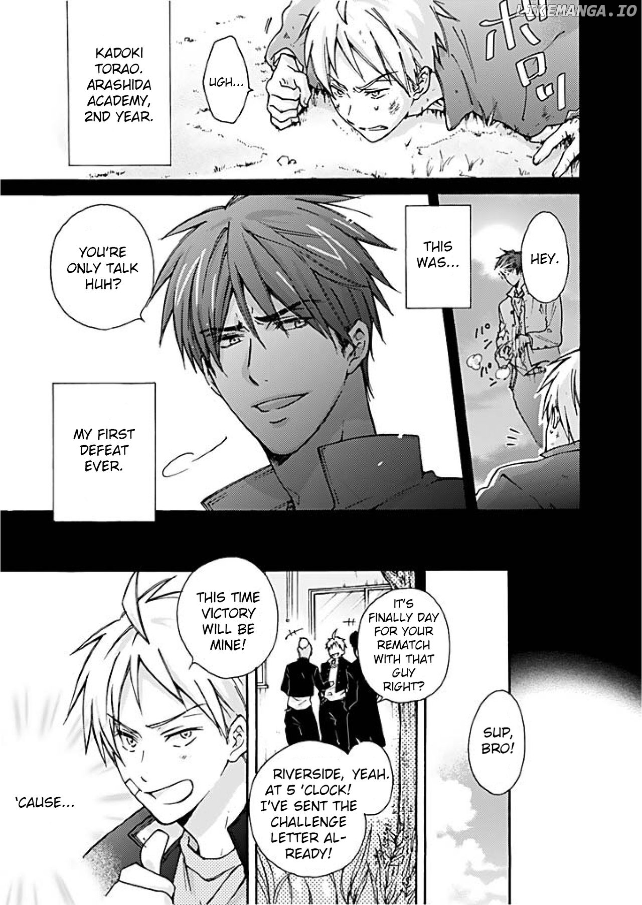 Nyotaika Yankee Gakuen ☆ Ore no Hajimete, Nerawaretemasu. chapter 1 - page 2