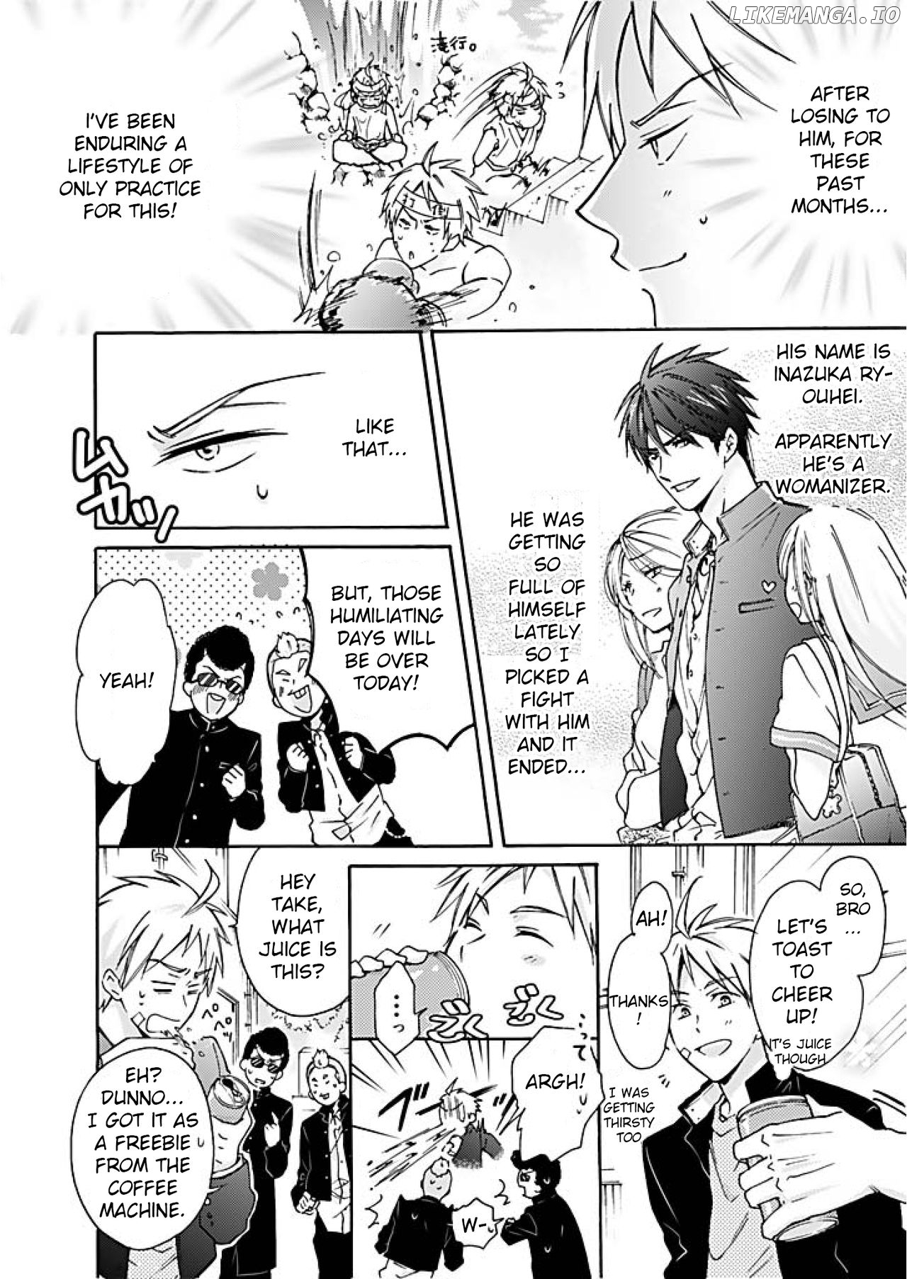Nyotaika Yankee Gakuen ☆ Ore no Hajimete, Nerawaretemasu. chapter 1 - page 3