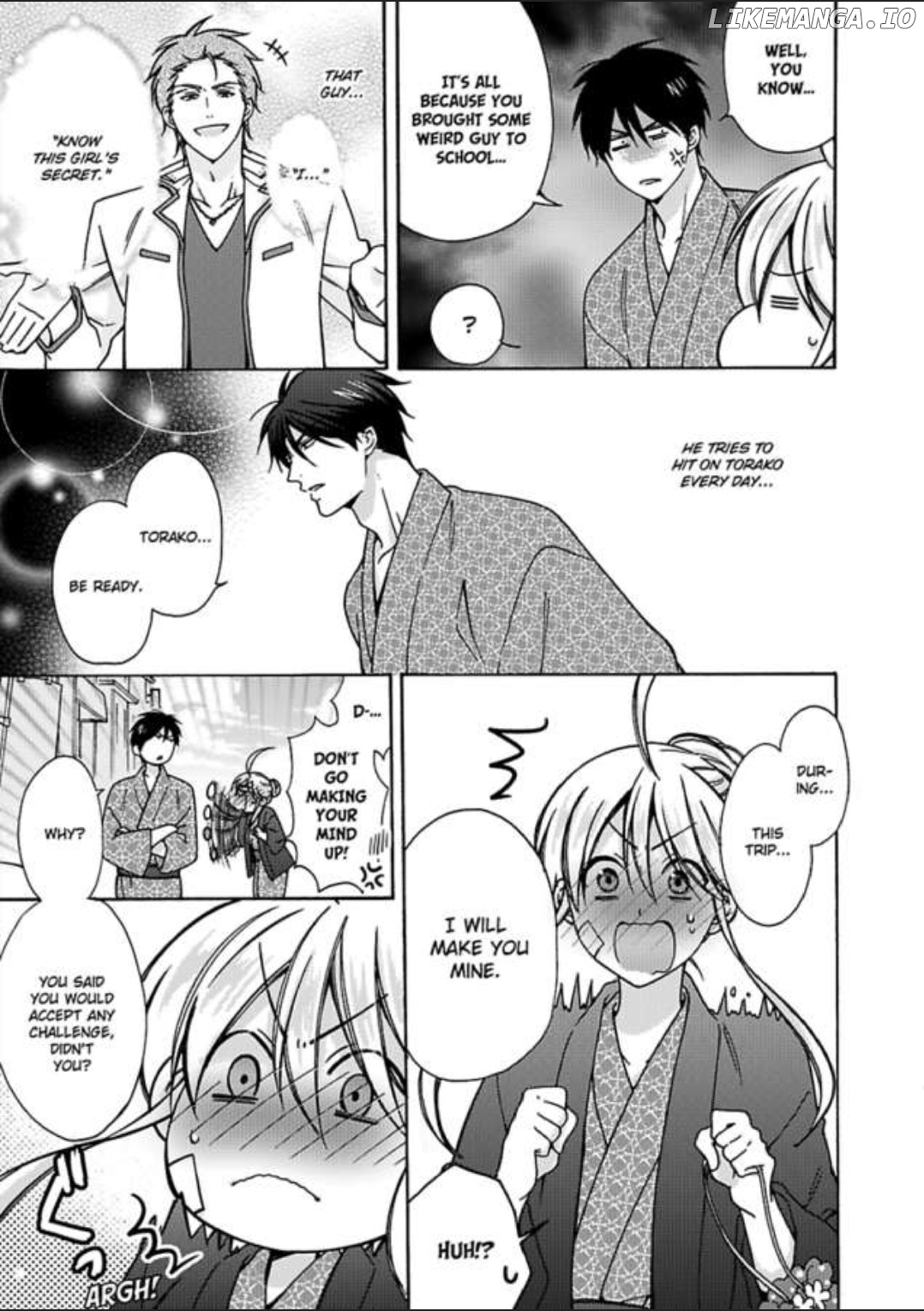 Nyotaika Yankee Gakuen ☆ Ore no Hajimete, Nerawaretemasu. chapter 14 - page 22