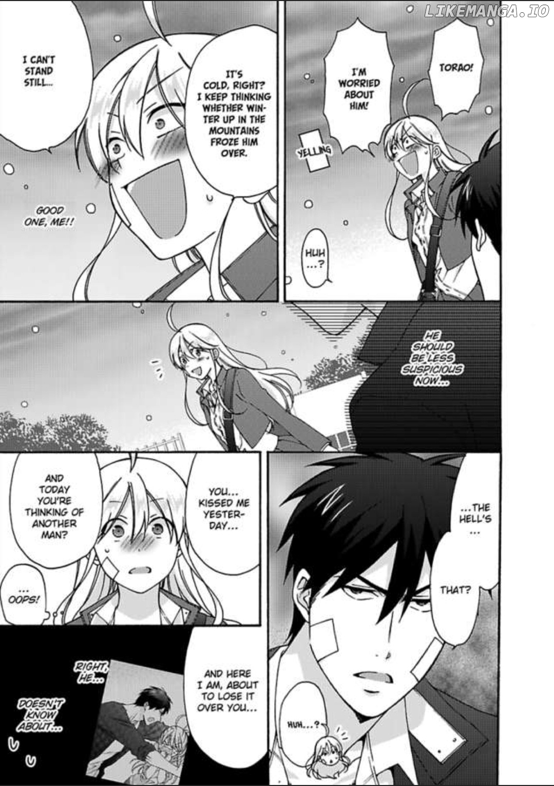 Nyotaika Yankee Gakuen ☆ Ore no Hajimete, Nerawaretemasu. chapter 31 - page 12