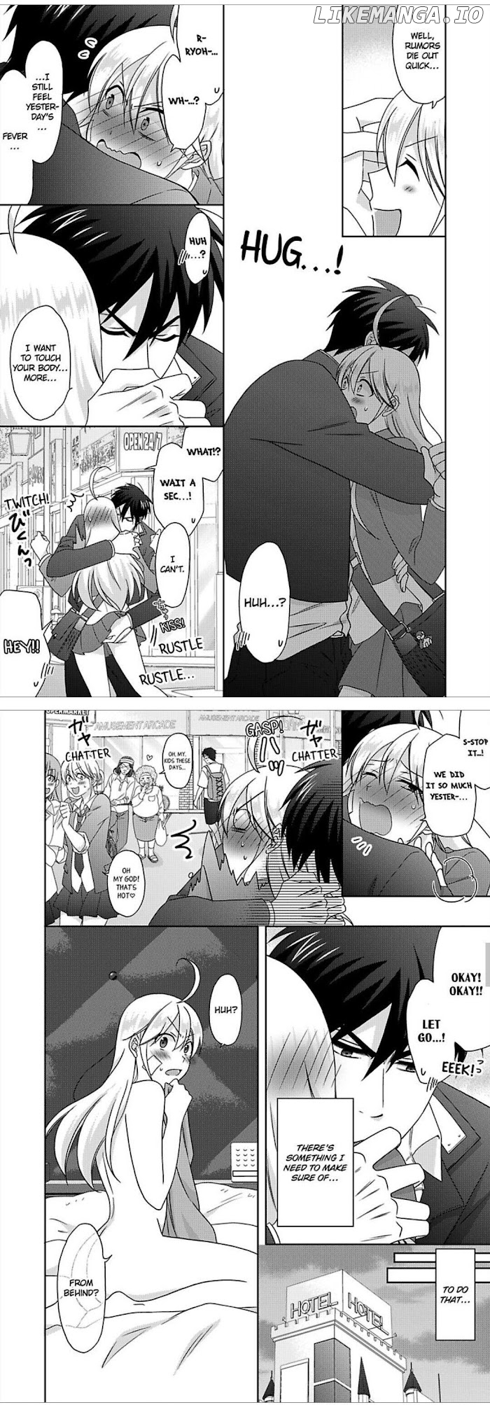 Nyotaika Yankee Gakuen ☆ Ore no Hajimete, Nerawaretemasu. chapter 45 - page 8