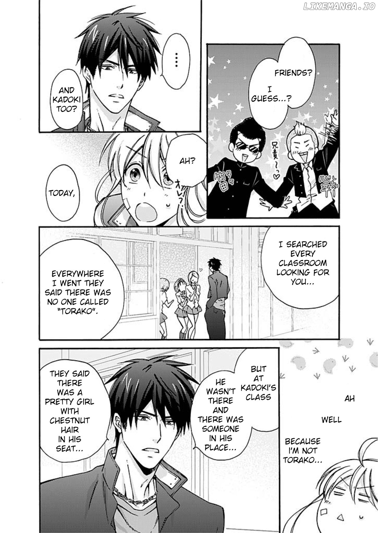 Nyotaika Yankee Gakuen ☆ Ore no Hajimete, Nerawaretemasu. chapter 2 - page 11