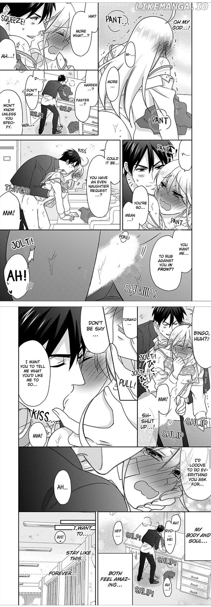 Nyotaika Yankee Gakuen ☆ Ore no Hajimete, Nerawaretemasu. chapter 46 - page 10