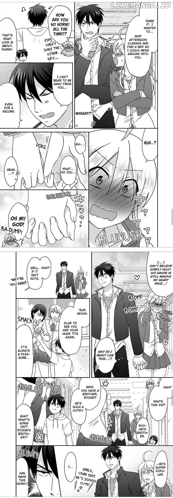 Nyotaika Yankee Gakuen ☆ Ore no Hajimete, Nerawaretemasu. chapter 46 - page 5