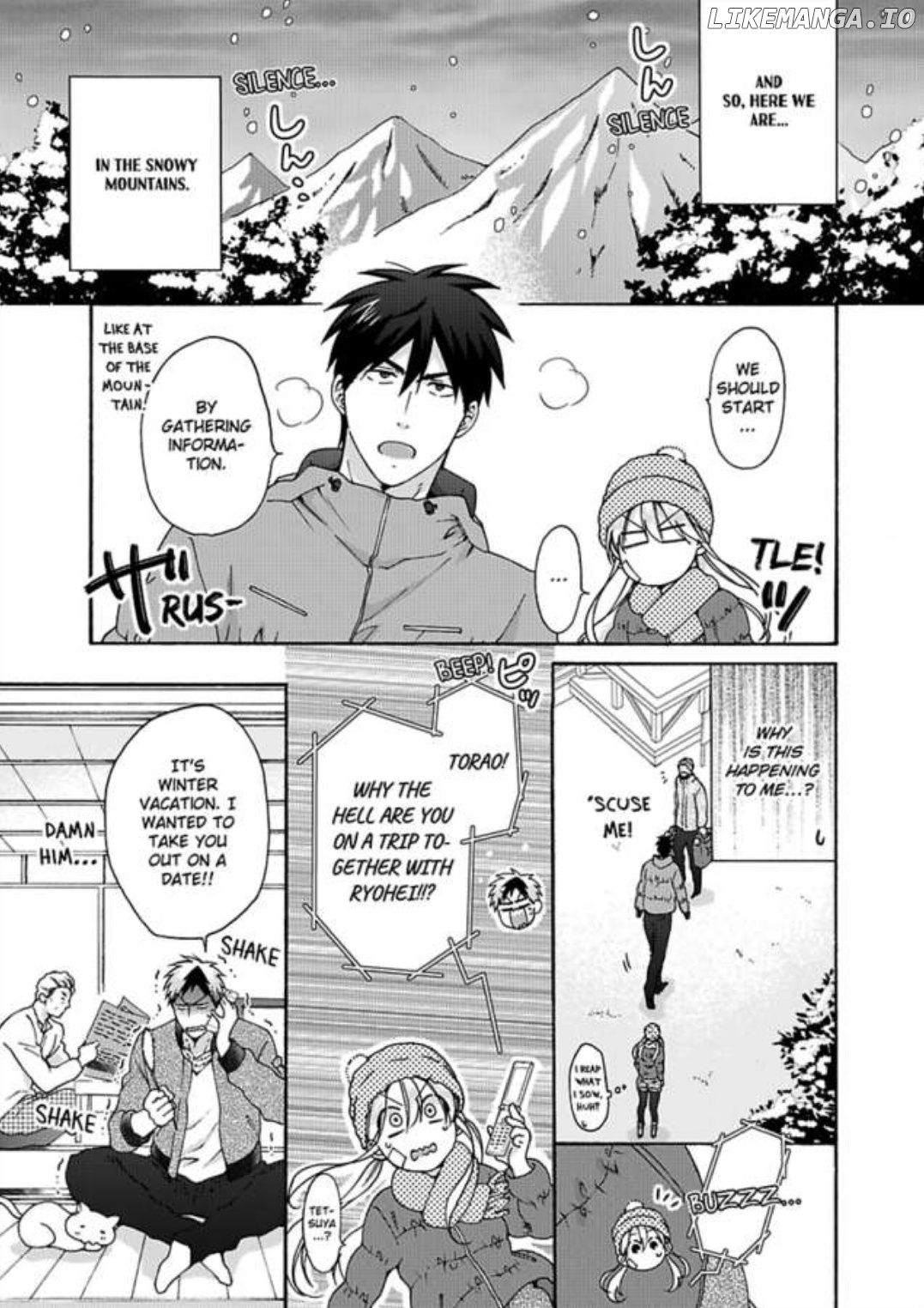 Nyotaika Yankee Gakuen ☆ Ore no Hajimete, Nerawaretemasu. chapter 32 - page 1