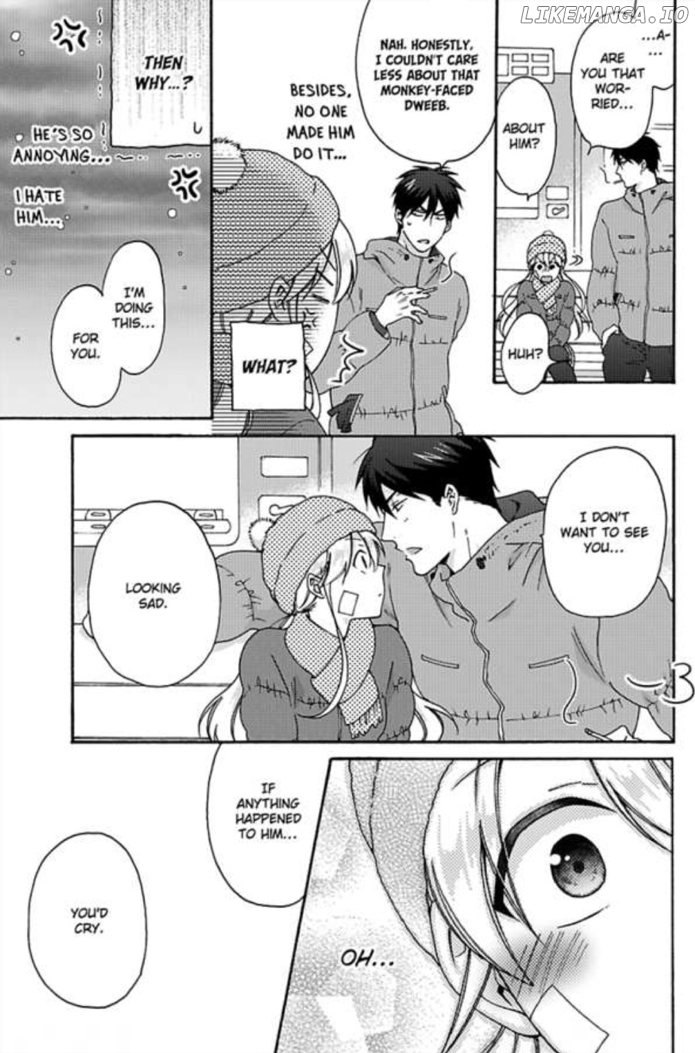 Nyotaika Yankee Gakuen ☆ Ore no Hajimete, Nerawaretemasu. chapter 32 - page 5