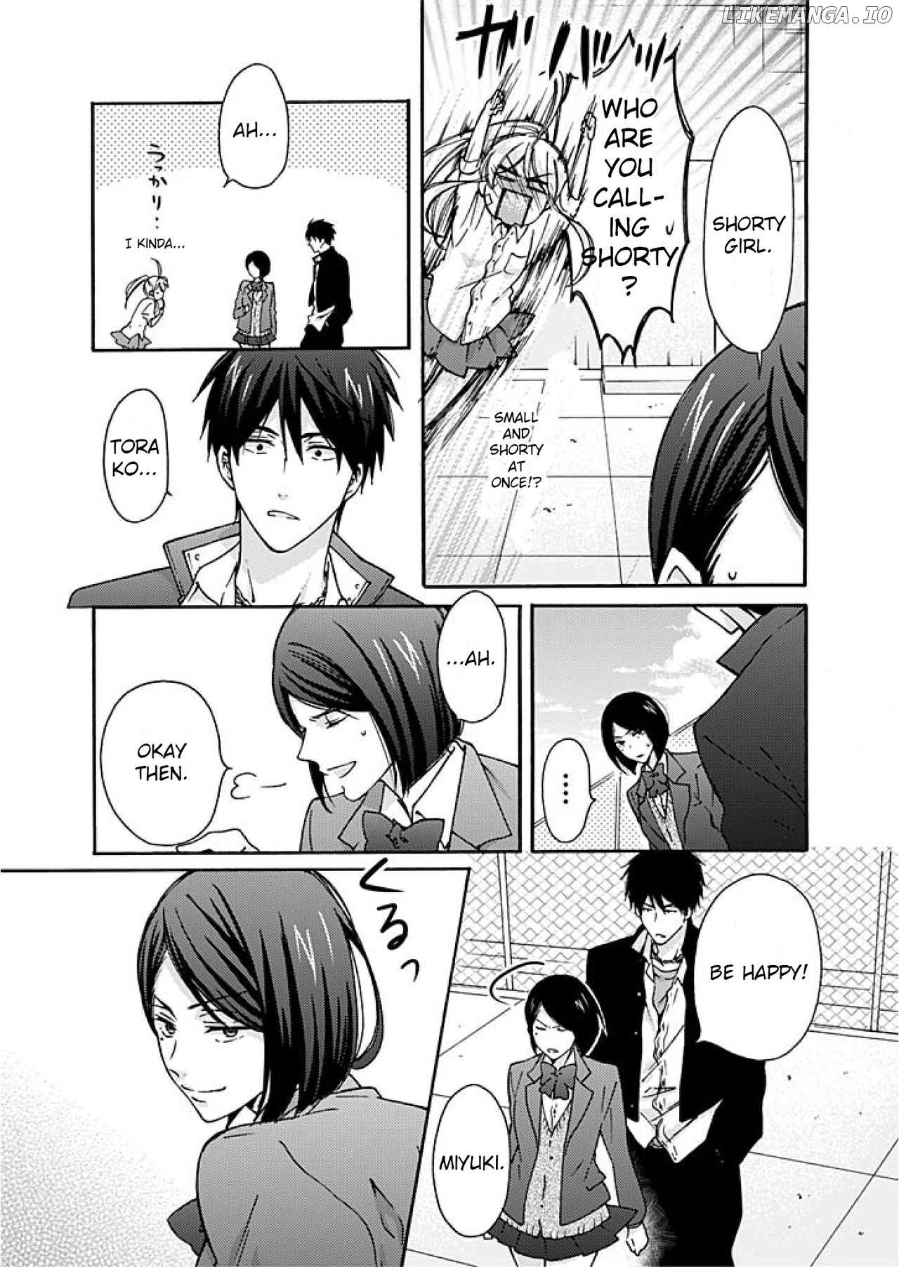 Nyotaika Yankee Gakuen ☆ Ore no Hajimete, Nerawaretemasu. chapter 3 - page 6
