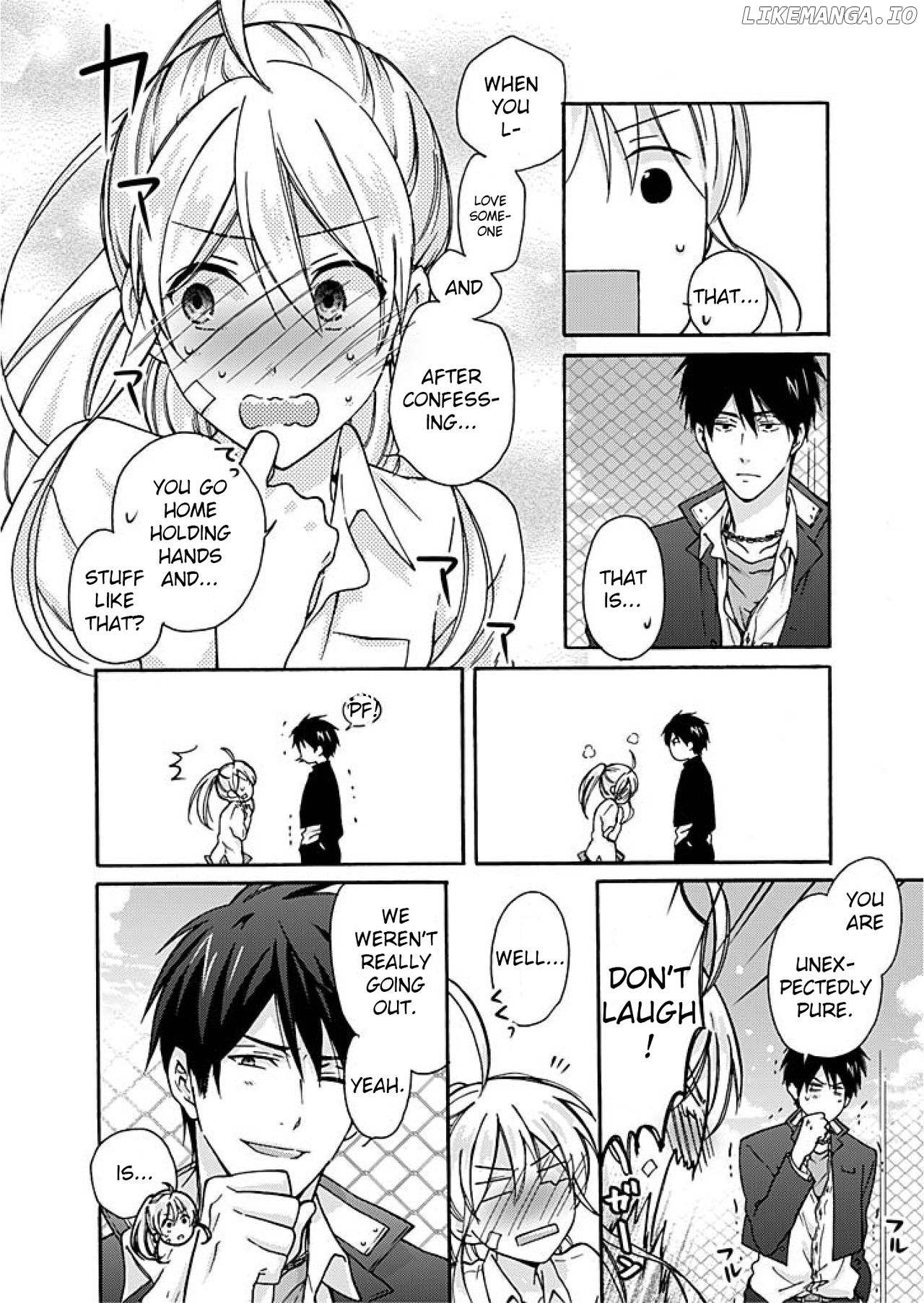 Nyotaika Yankee Gakuen ☆ Ore no Hajimete, Nerawaretemasu. chapter 3 - page 9