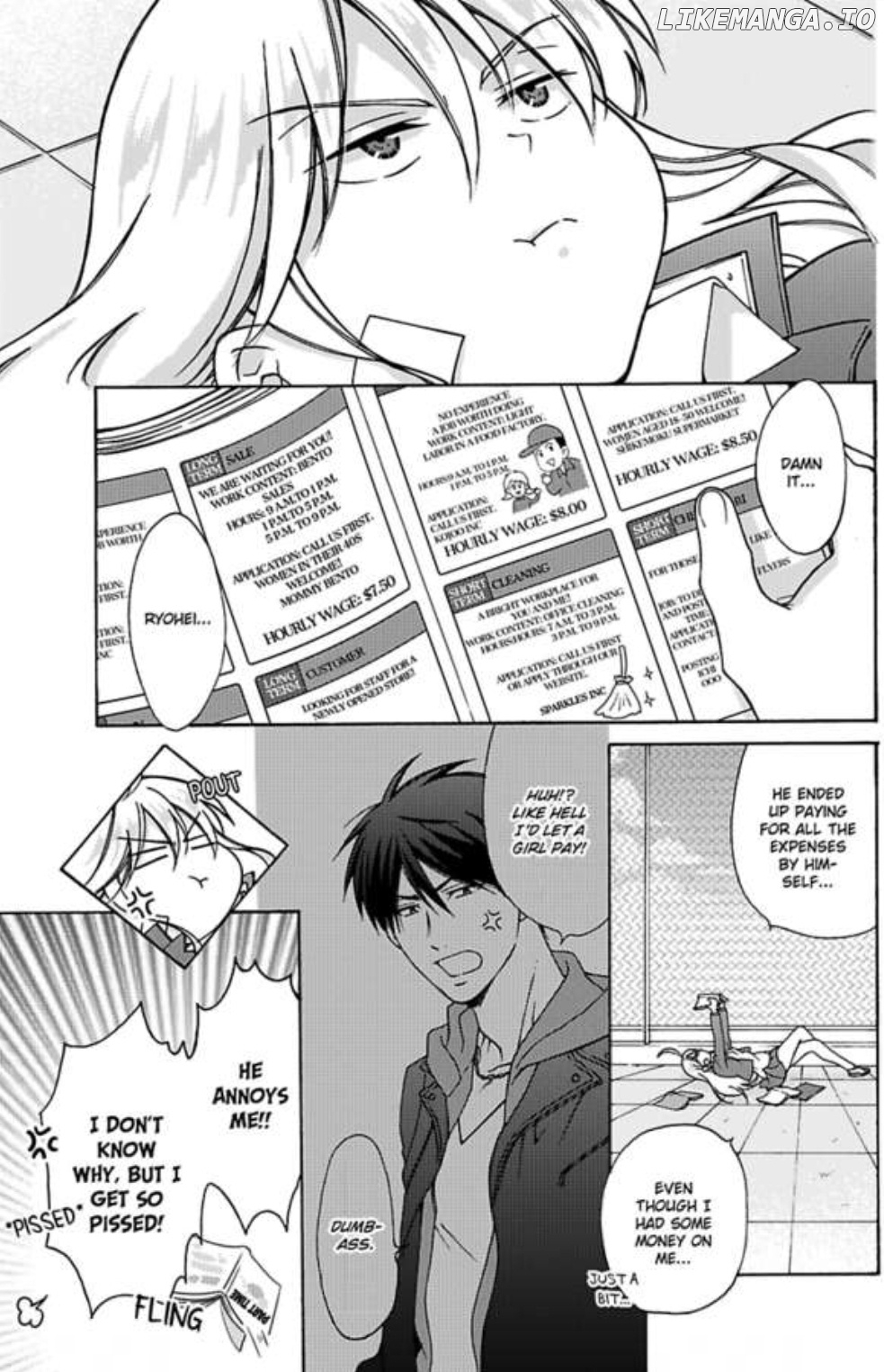 Nyotaika Yankee Gakuen ☆ Ore no Hajimete, Nerawaretemasu. chapter 16 - page 1