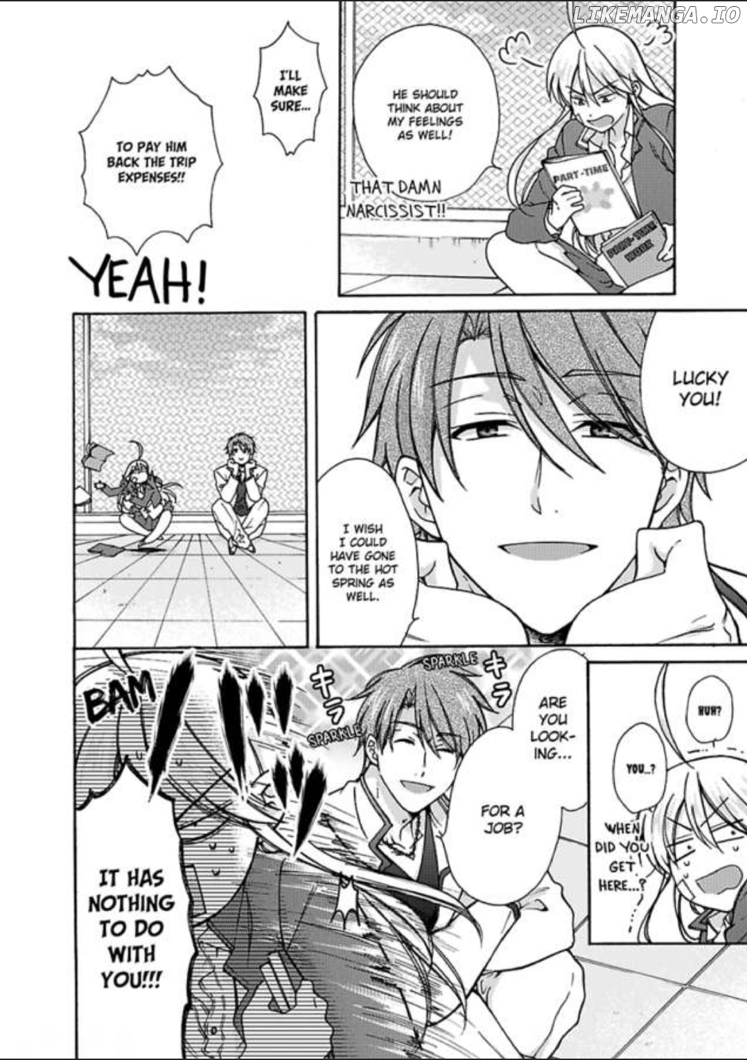 Nyotaika Yankee Gakuen ☆ Ore no Hajimete, Nerawaretemasu. chapter 16 - page 2