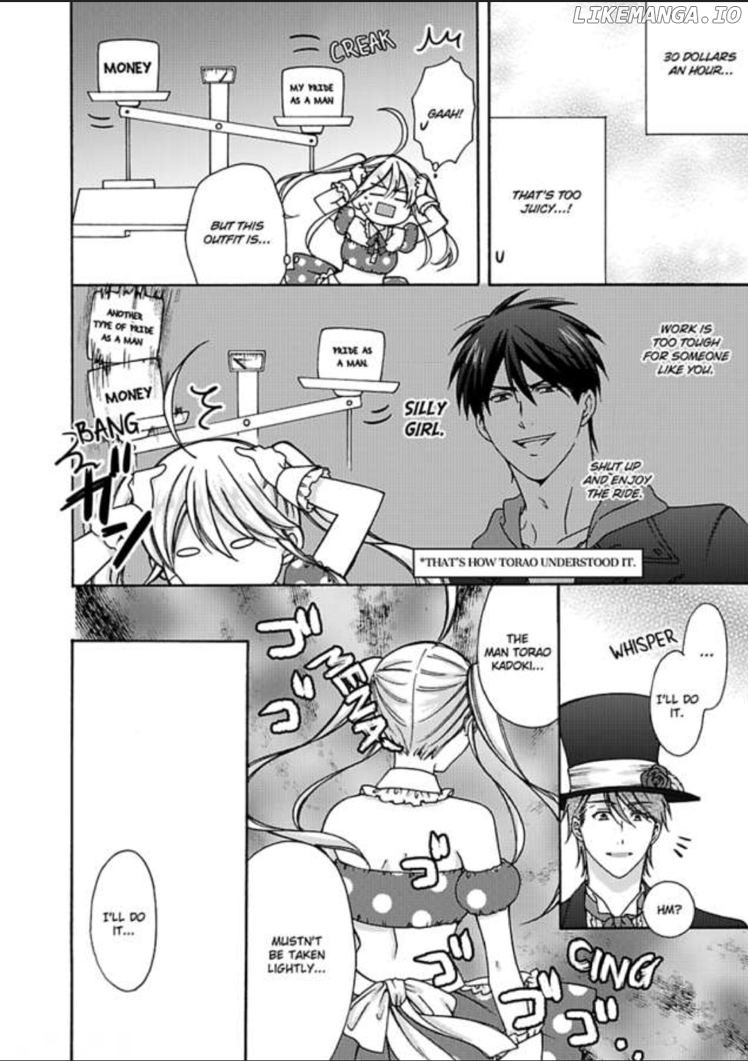 Nyotaika Yankee Gakuen ☆ Ore no Hajimete, Nerawaretemasu. chapter 16 - page 6
