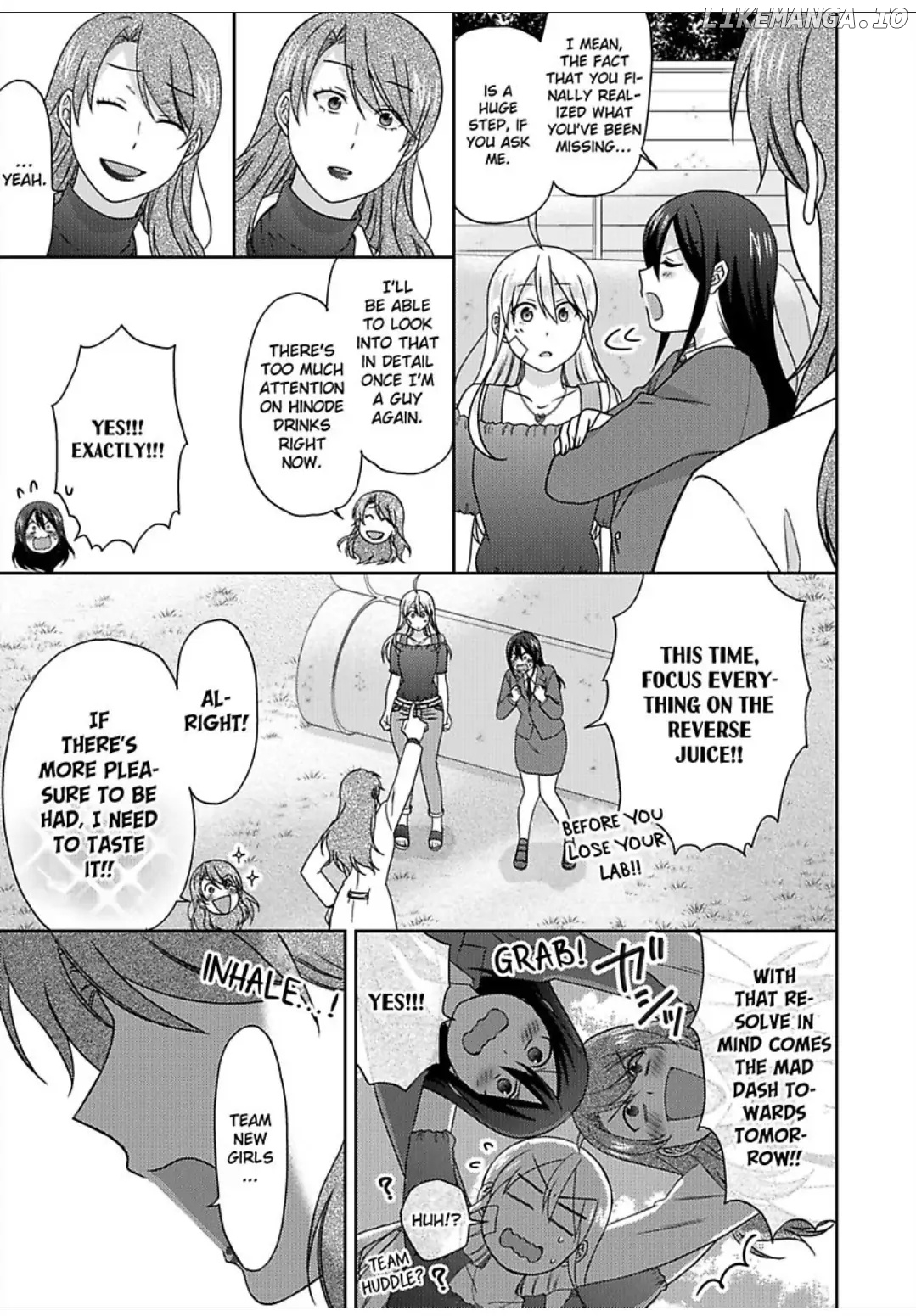 Nyotaika Yankee Gakuen ☆ Ore no Hajimete, Nerawaretemasu. chapter 47 - page 20