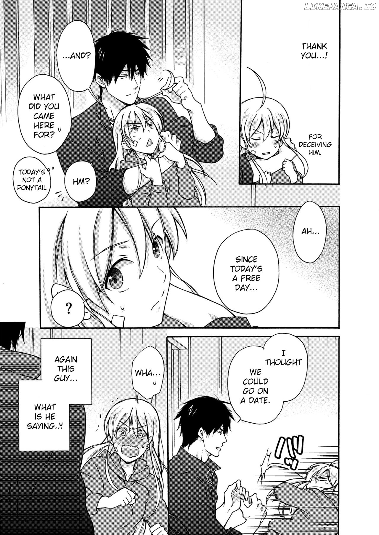 Nyotaika Yankee Gakuen ☆ Ore no Hajimete, Nerawaretemasu. chapter 4 - page 10