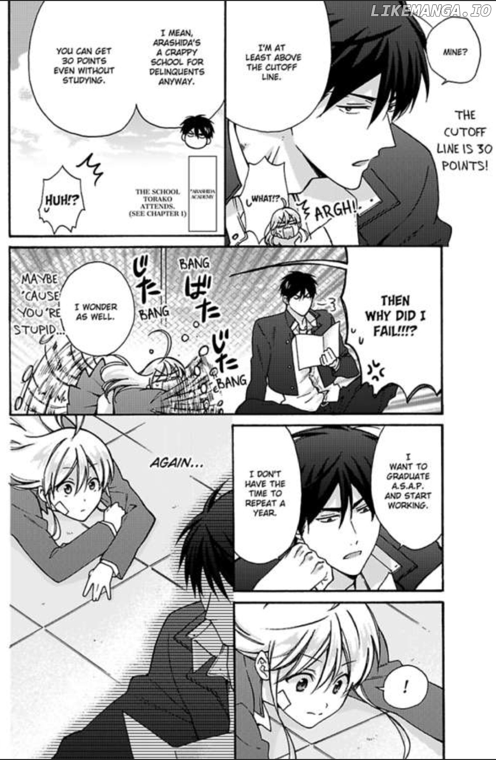 Nyotaika Yankee Gakuen ☆ Ore no Hajimete, Nerawaretemasu. chapter 17 - page 17