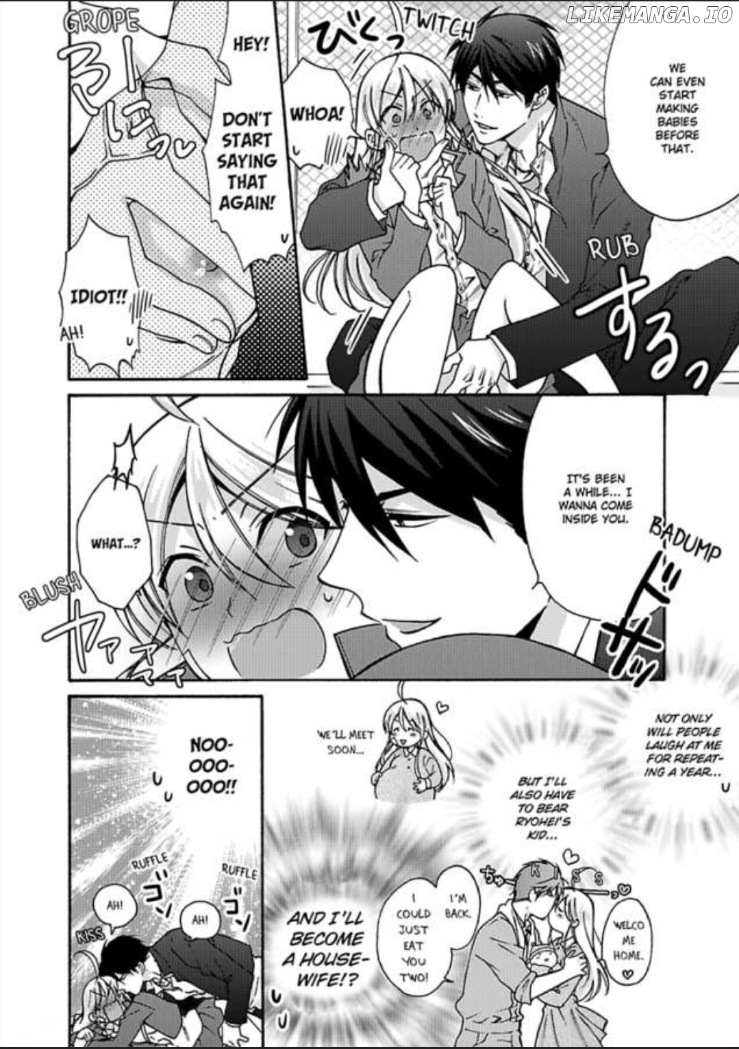Nyotaika Yankee Gakuen ☆ Ore no Hajimete, Nerawaretemasu. chapter 17 - page 19