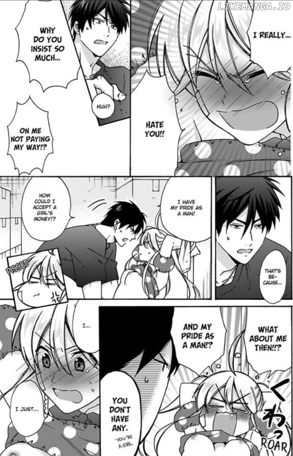 Nyotaika Yankee Gakuen ☆ Ore no Hajimete, Nerawaretemasu. chapter 17 - page 2