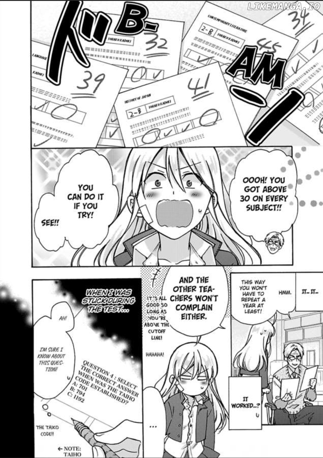 Nyotaika Yankee Gakuen ☆ Ore no Hajimete, Nerawaretemasu. chapter 17 - page 33
