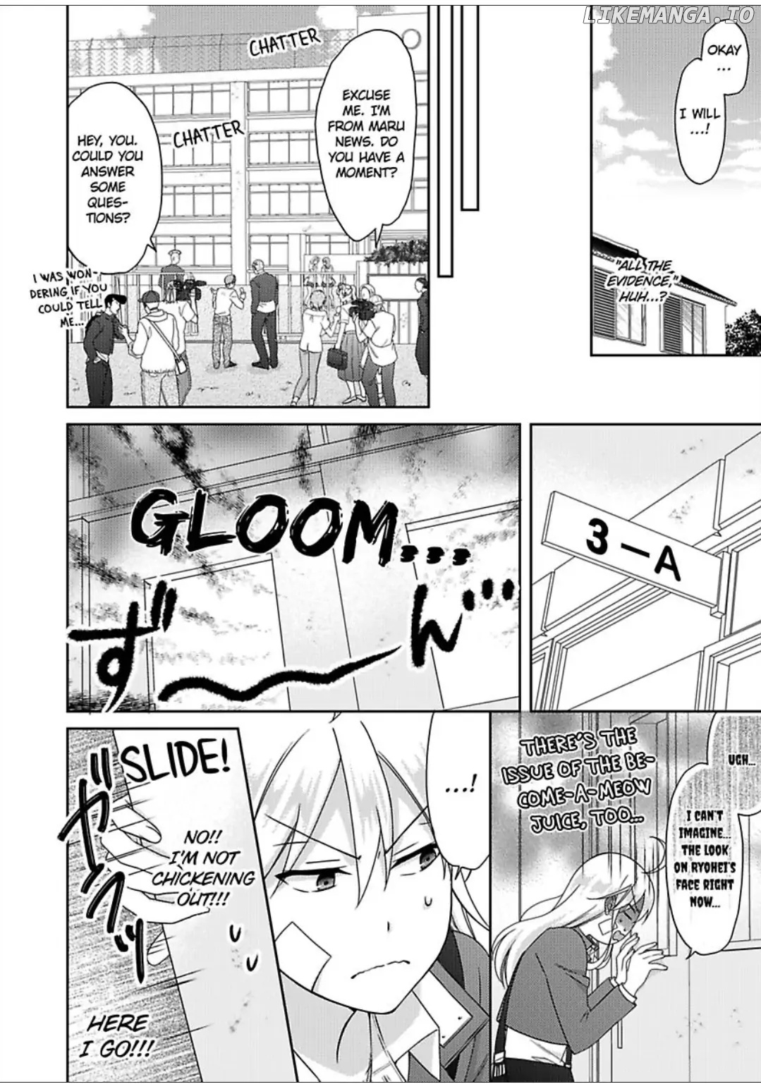 Nyotaika Yankee Gakuen ☆ Ore no Hajimete, Nerawaretemasu. chapter 48 - page 5