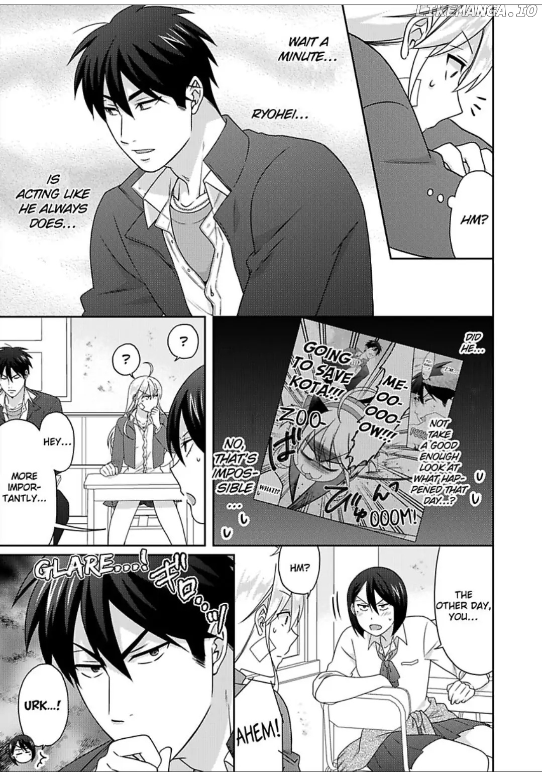 Nyotaika Yankee Gakuen ☆ Ore no Hajimete, Nerawaretemasu. chapter 48 - page 8