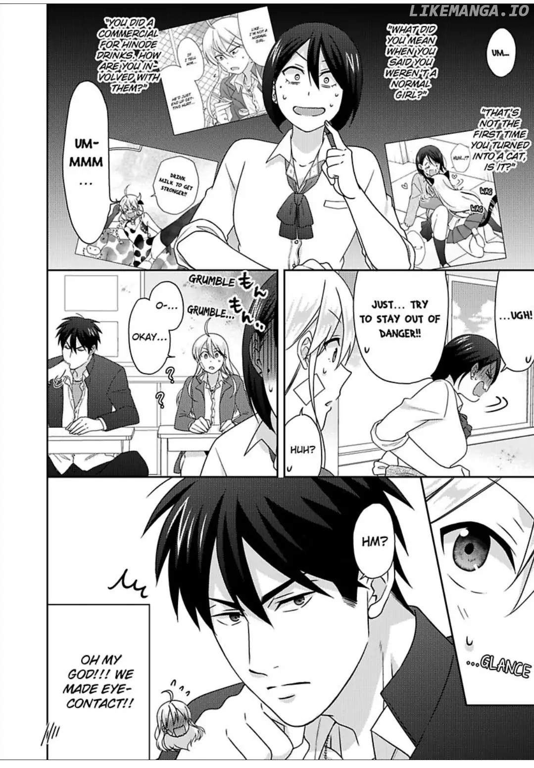 Nyotaika Yankee Gakuen ☆ Ore no Hajimete, Nerawaretemasu. chapter 48 - page 9