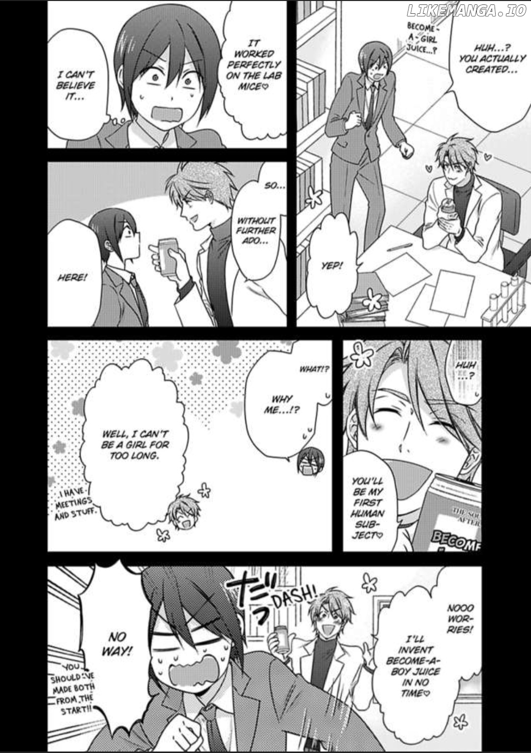 Nyotaika Yankee Gakuen ☆ Ore no Hajimete, Nerawaretemasu. chapter 34 - page 14