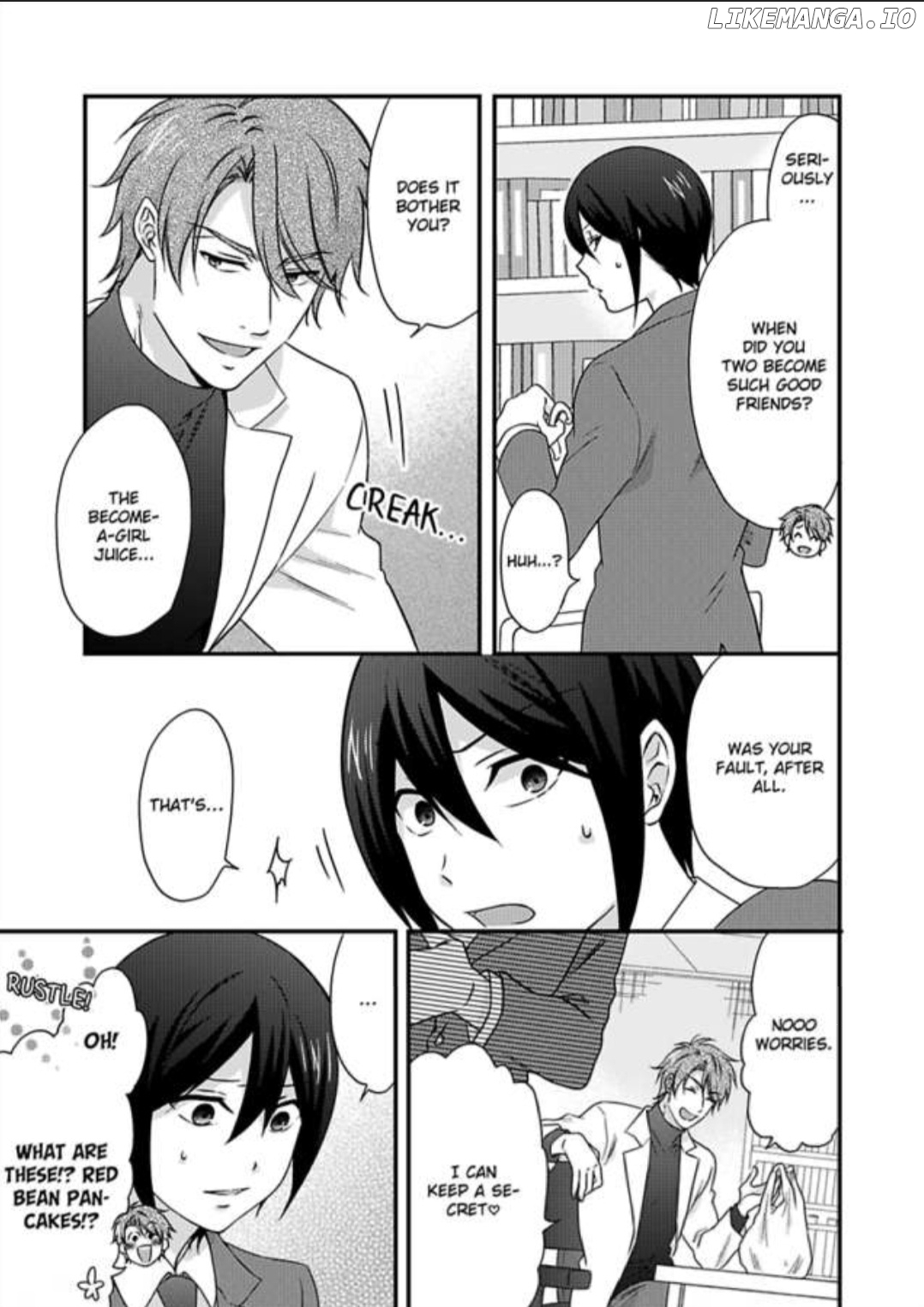 Nyotaika Yankee Gakuen ☆ Ore no Hajimete, Nerawaretemasu. chapter 34 - page 7