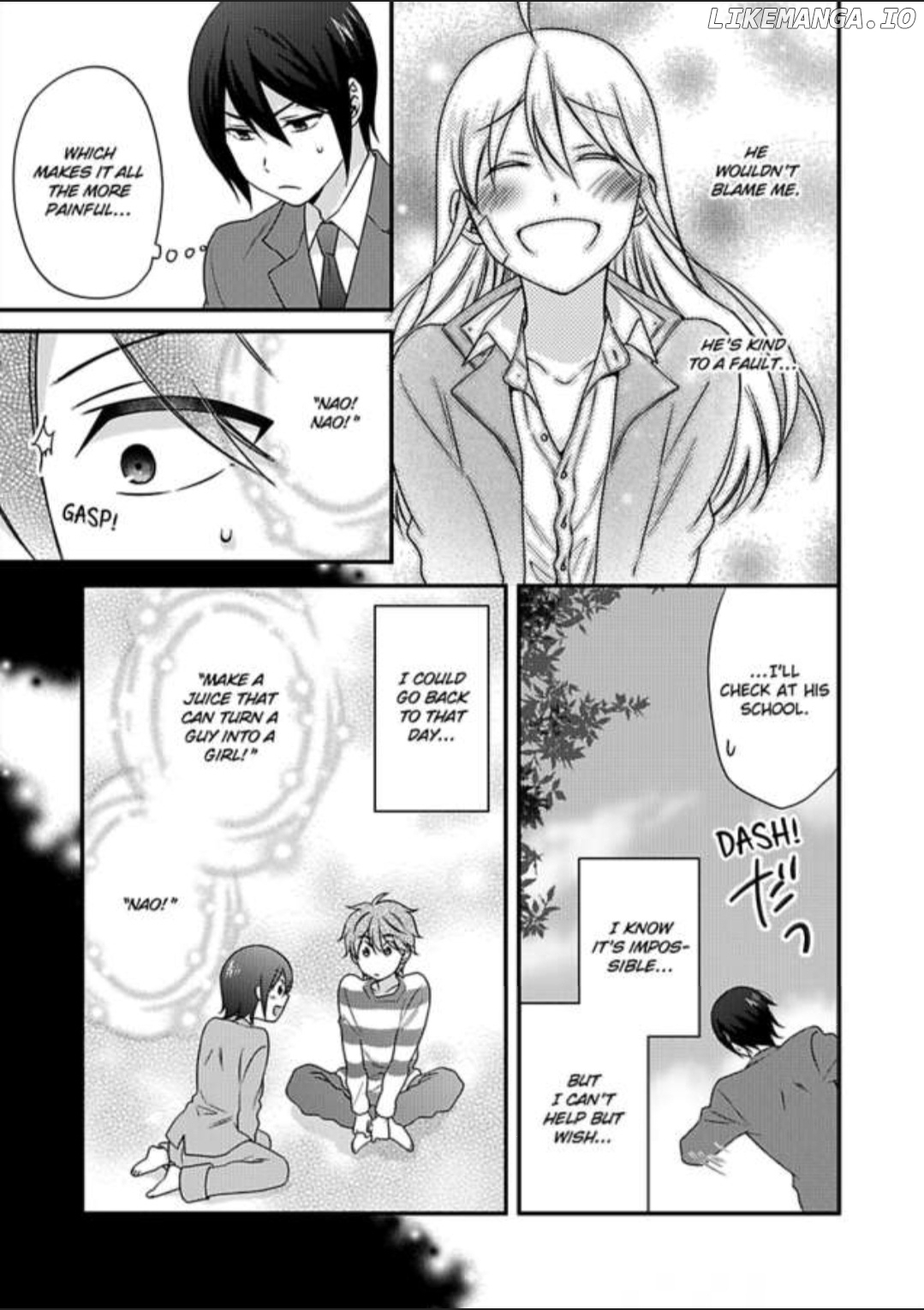 Nyotaika Yankee Gakuen ☆ Ore no Hajimete, Nerawaretemasu. chapter 34 - page 9