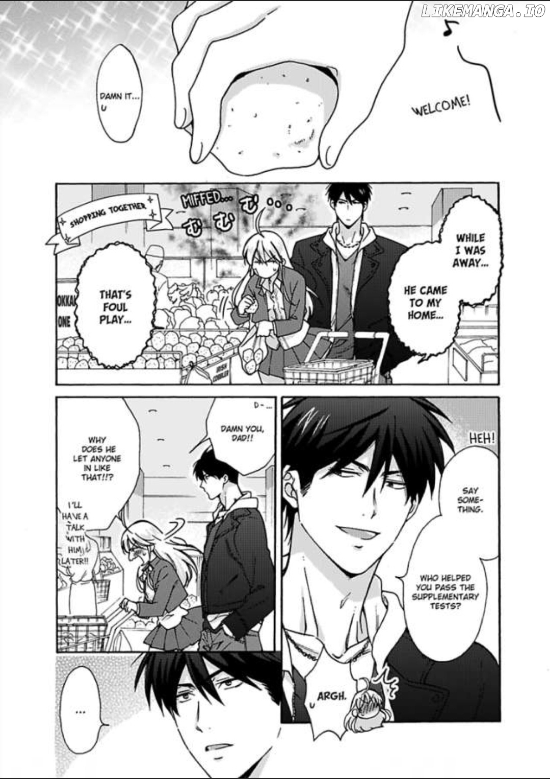 Nyotaika Yankee Gakuen ☆ Ore no Hajimete, Nerawaretemasu. chapter 18 - page 1