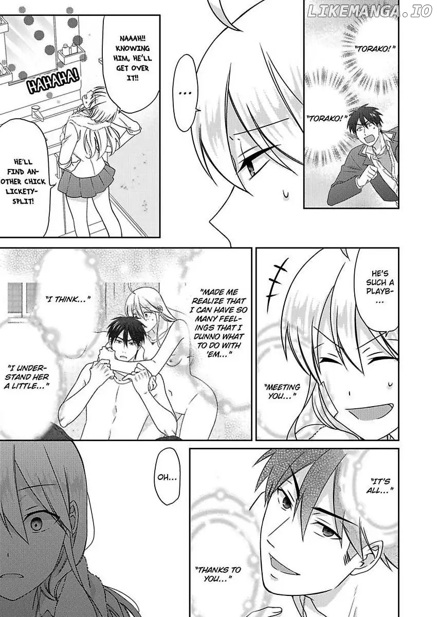 Nyotaika Yankee Gakuen ☆ Ore no Hajimete, Nerawaretemasu. chapter 49 - page 4