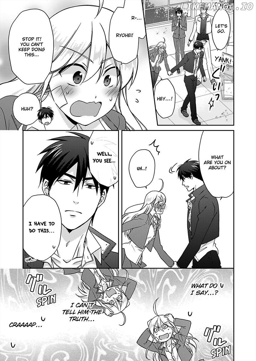 Nyotaika Yankee Gakuen ☆ Ore no Hajimete, Nerawaretemasu. chapter 35 - page 10