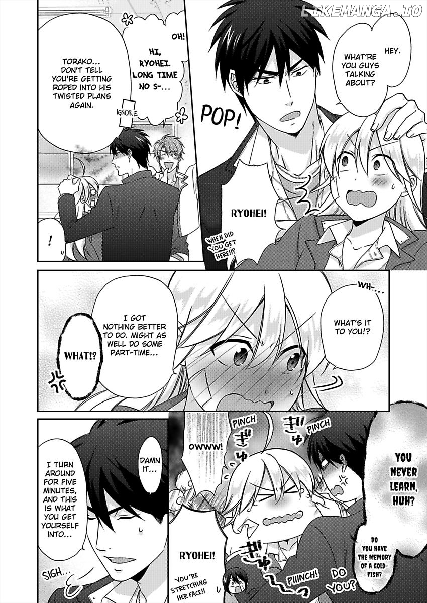 Nyotaika Yankee Gakuen ☆ Ore no Hajimete, Nerawaretemasu. chapter 35 - page 9