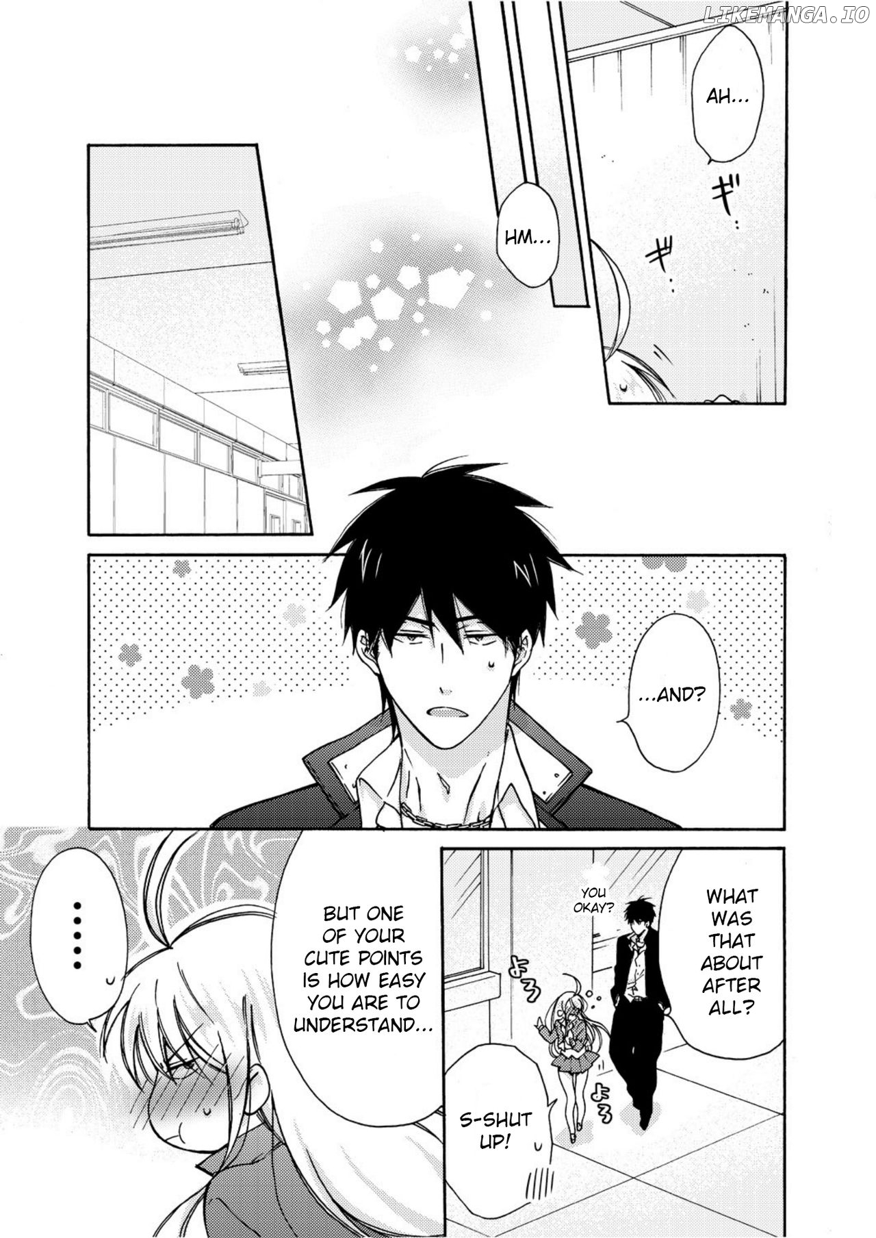 Nyotaika Yankee Gakuen ☆ Ore no Hajimete, Nerawaretemasu. chapter 6 - page 14