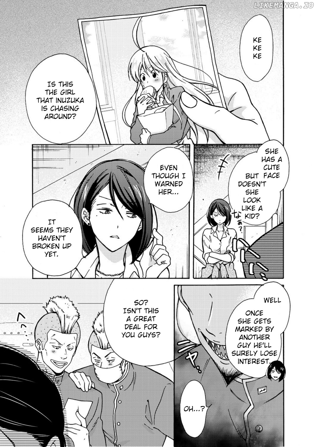 Nyotaika Yankee Gakuen ☆ Ore no Hajimete, Nerawaretemasu. chapter 6 - page 18