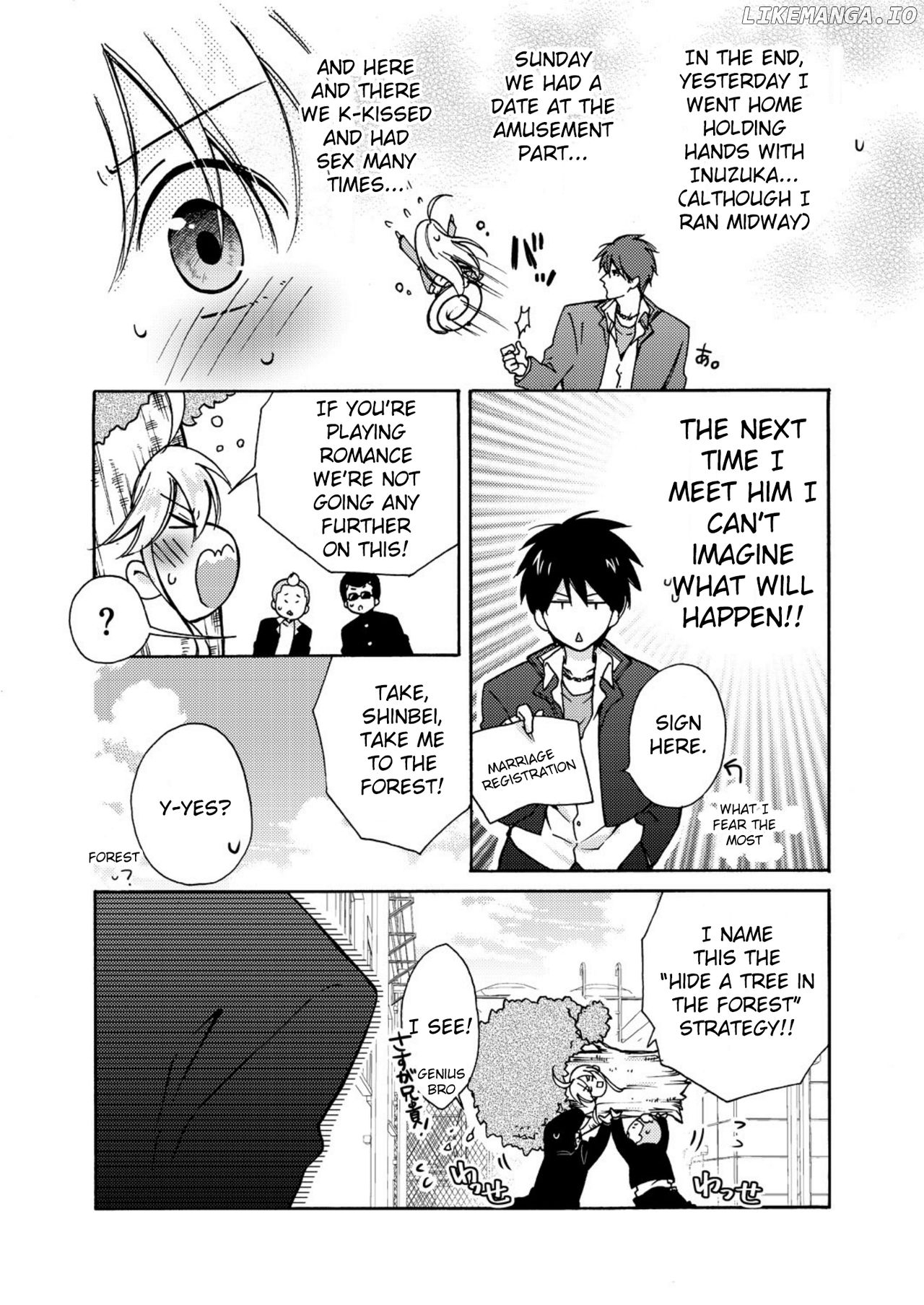 Nyotaika Yankee Gakuen ☆ Ore no Hajimete, Nerawaretemasu. chapter 6 - page 21