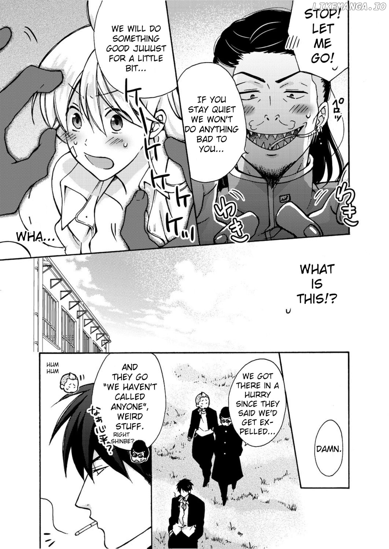 Nyotaika Yankee Gakuen ☆ Ore no Hajimete, Nerawaretemasu. chapter 6 - page 32