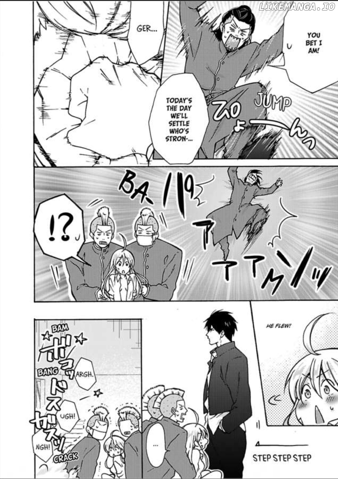 Nyotaika Yankee Gakuen ☆ Ore no Hajimete, Nerawaretemasu. chapter 7 - page 6