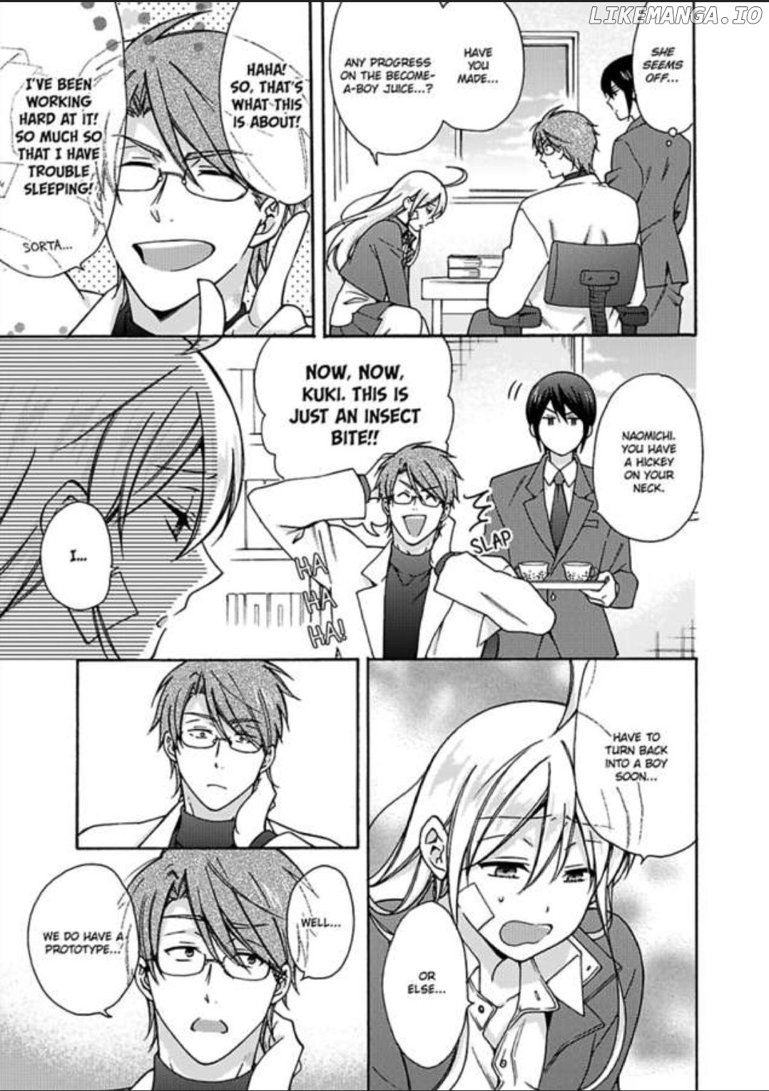 Nyotaika Yankee Gakuen ☆ Ore no Hajimete, Nerawaretemasu. chapter 20 - page 3