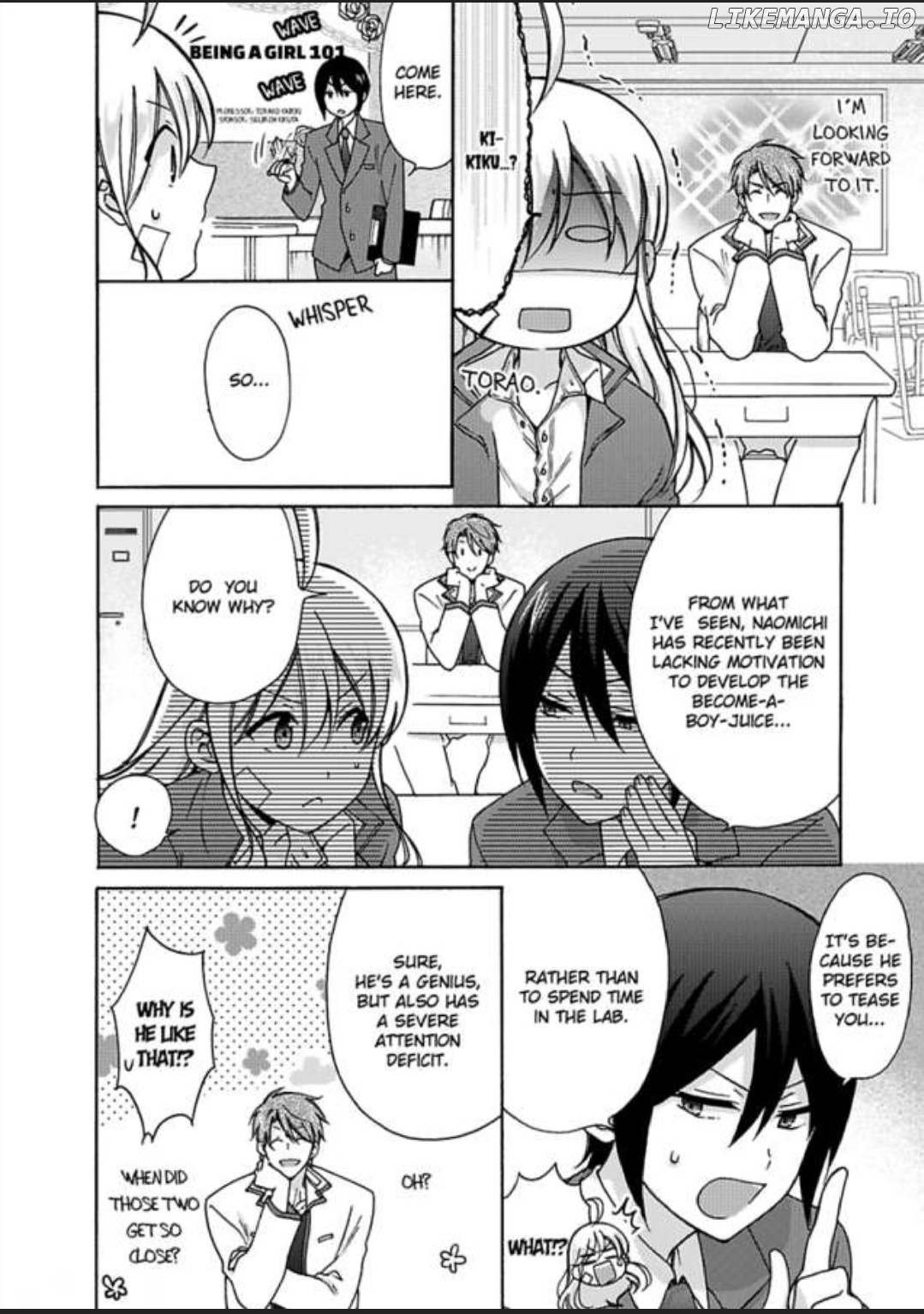 Nyotaika Yankee Gakuen ☆ Ore no Hajimete, Nerawaretemasu. chapter 21 - page 6