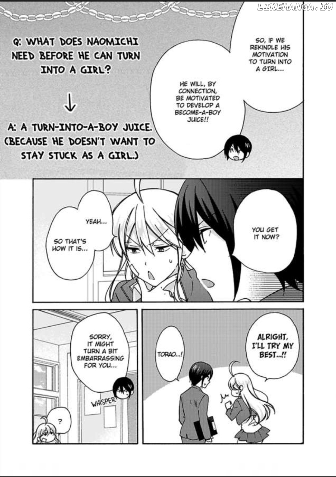 Nyotaika Yankee Gakuen ☆ Ore no Hajimete, Nerawaretemasu. chapter 21 - page 7